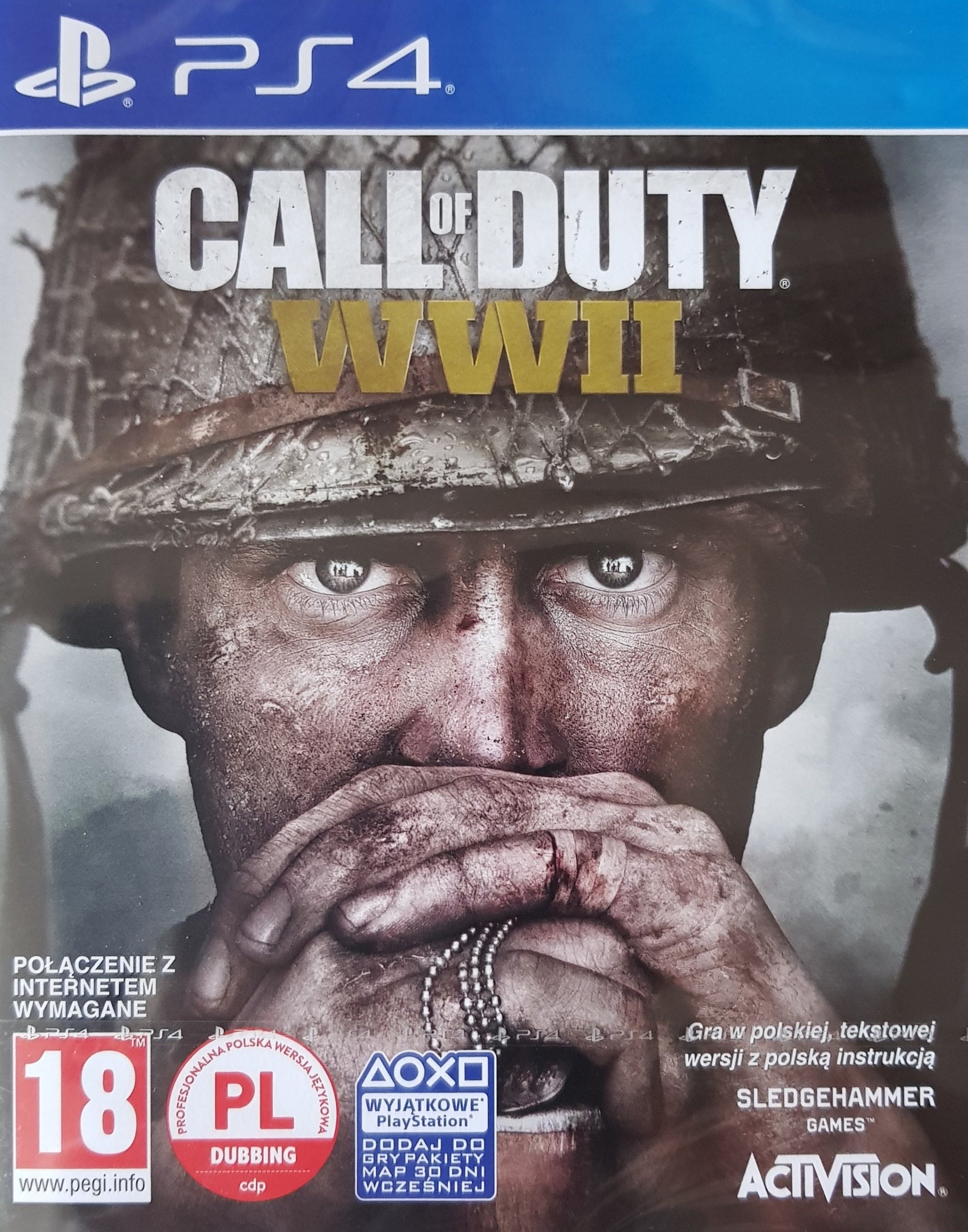 CALL OF DUTY WWII PL PLAYSTATION 4 НОВІ МУЛЬТИІГРИ - docom.com.ua