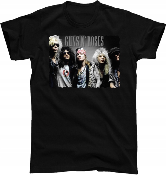 

Koszulka Męska Guns N Roses 15 Wzorów XL i inne