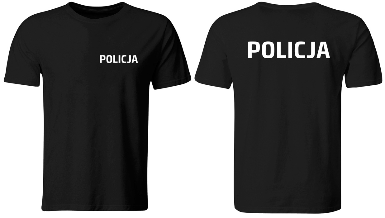 

Koszulka Policja Policyjna Ekstra Jakość Roz. XXL