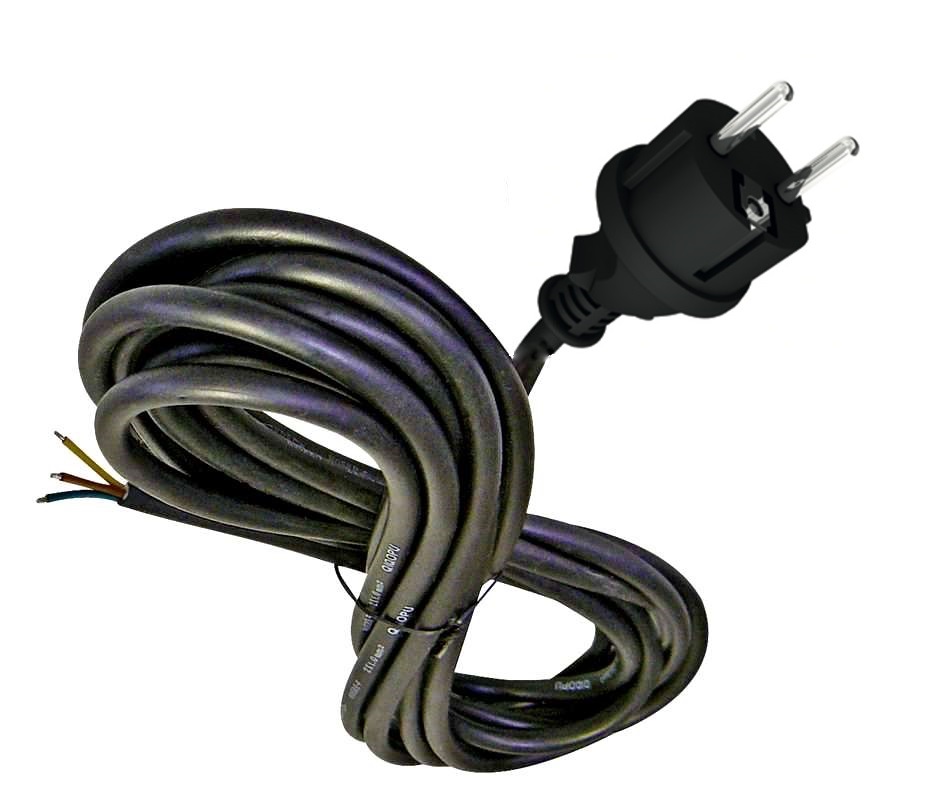 

Przewód Kabel Z Wtyczką Elktronarzędzia 3x2,5mm 3m