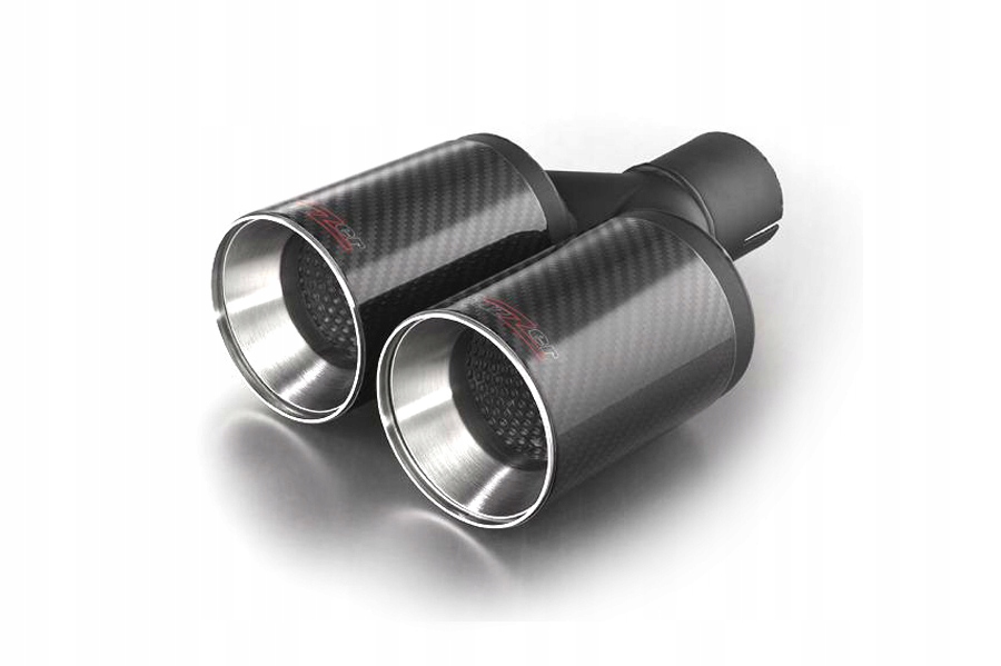 Спортивный глушитель 2X80MM CARBON