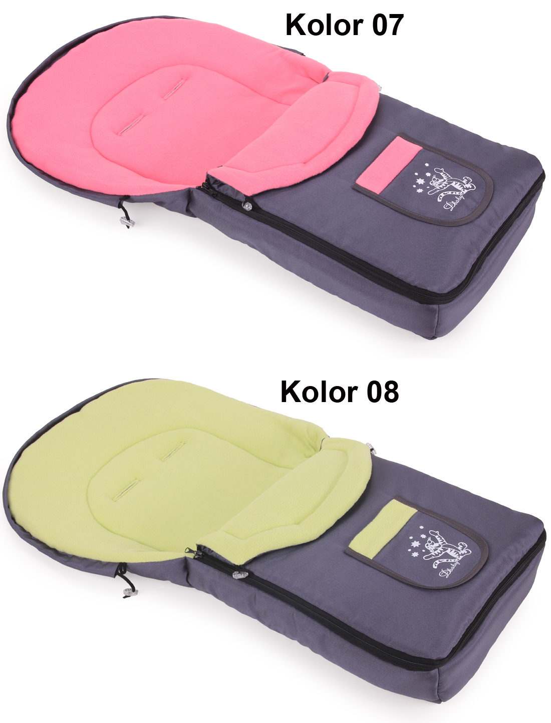 4W1 PODWÓJNIE OCIEPLONY ŚPIWOREK POLAROWY 95cm EAN 5903689701471