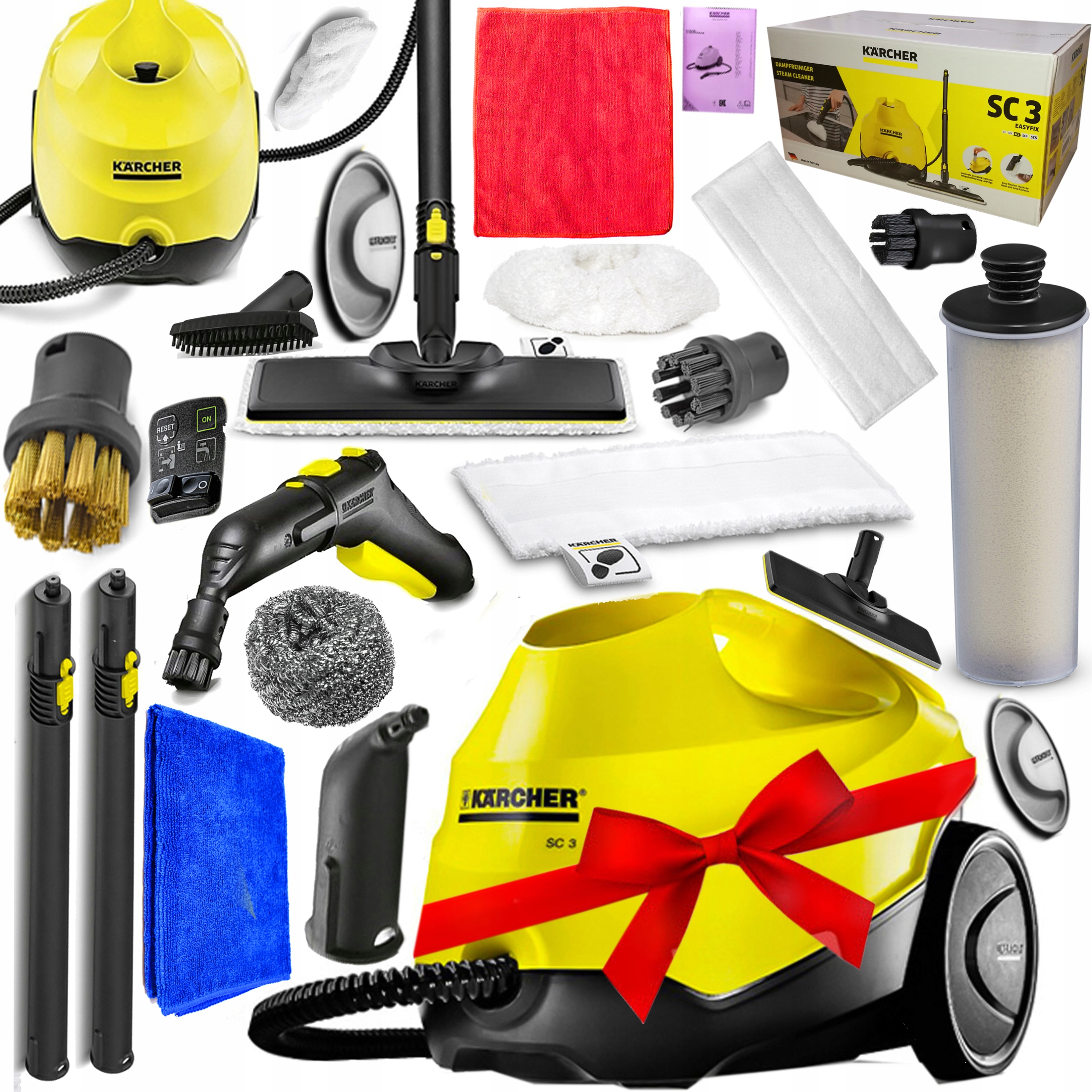 

Parownica Karcher SC3 Myjka Parowa Mop Zestaw 2019
