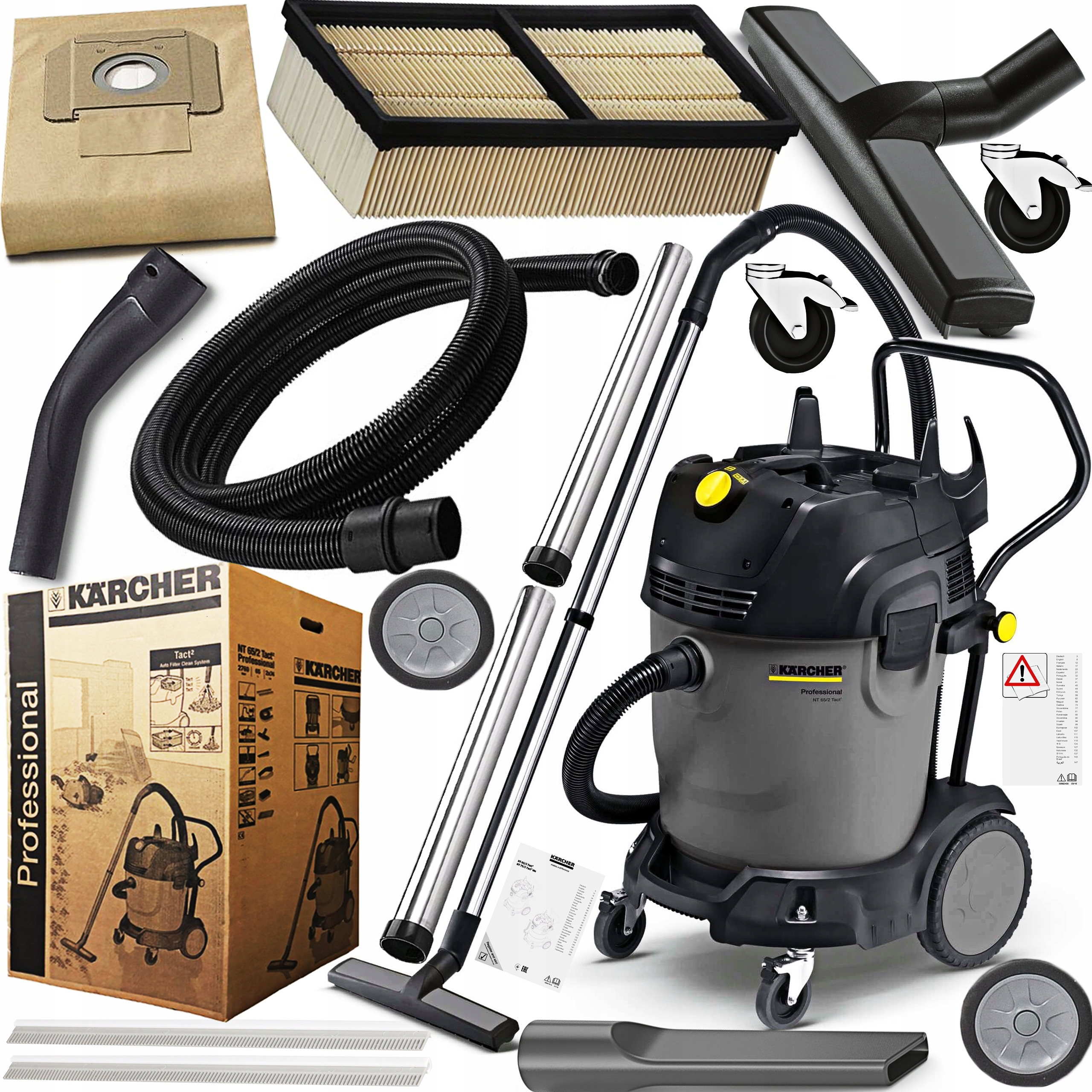 

Karcher Nt 65/2 Tact² Mocny Odkurzacz Przemysłowy