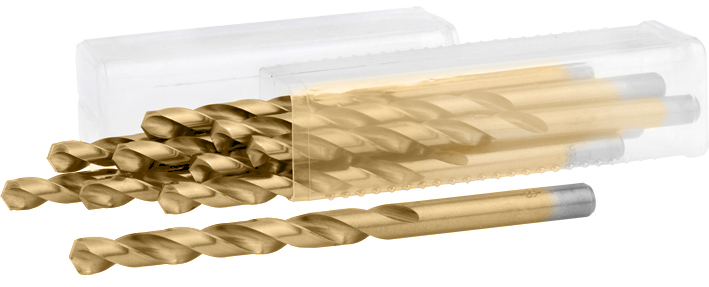 WIERTŁO DO METALU FI 0.6 MM TYTANOWE TYTAN 10 SZT Zastosowanie inne do blach do metalu do plastiku do żeliwa