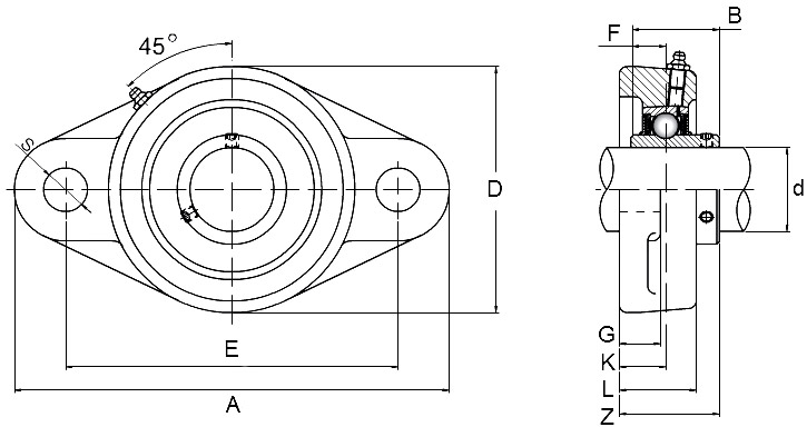 Чертеж ucfl 204