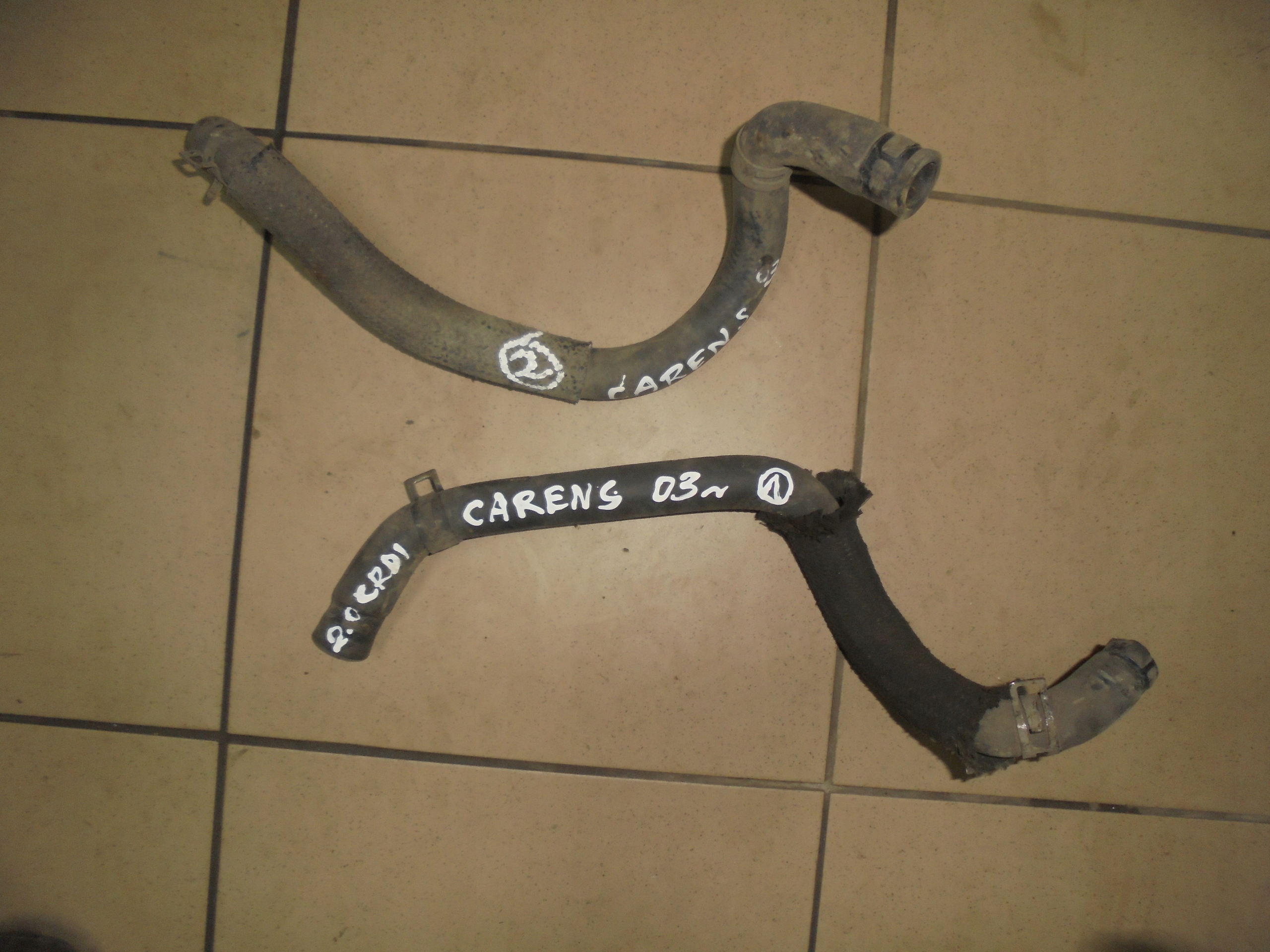 CARENS II 02-06 2.0CRDI PRZEWODY NAGRZEWNICY