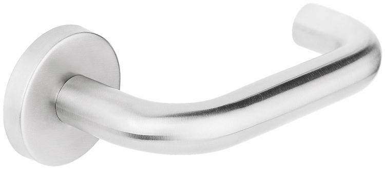KLAMKA DRZWIOWA JOWISZ - OKRĄGŁA - STAL NIERDZEWNA Marka Metal-Bud