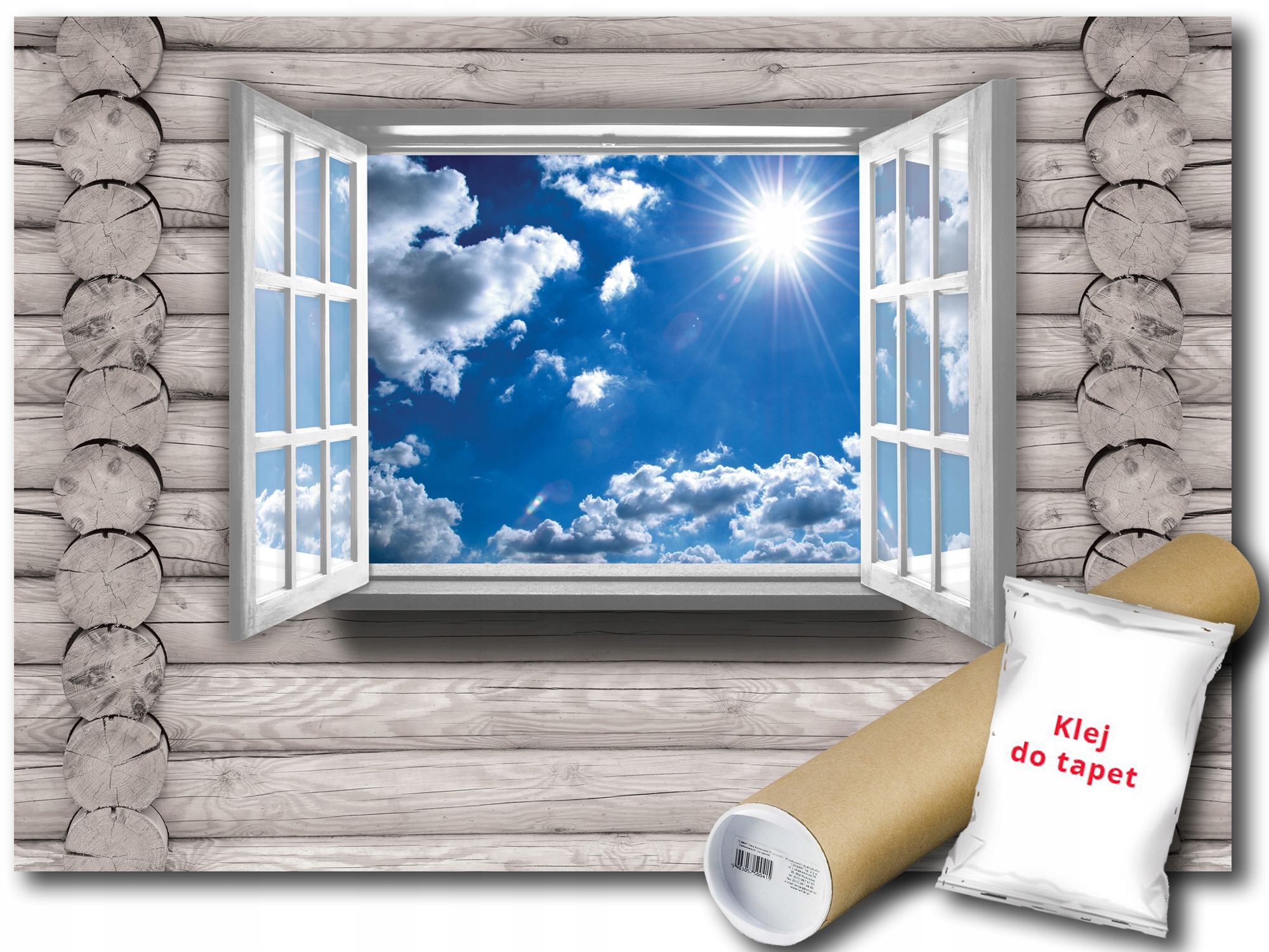 Fototapeta Dřevo Okno Bale 6C F3XL 416x254 F2220