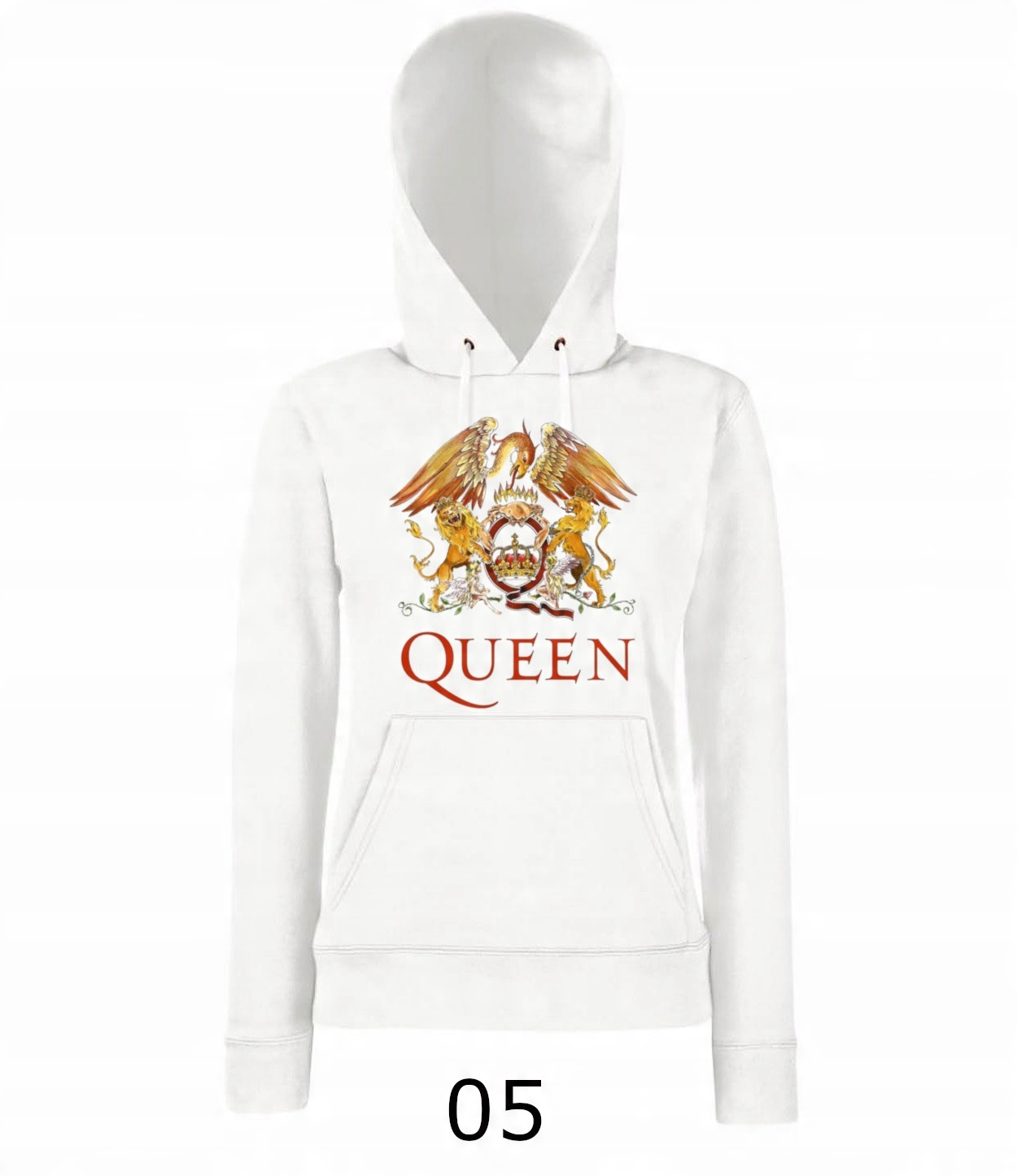 

Queen Damska Bluza z kapturem 8 Wzorów S