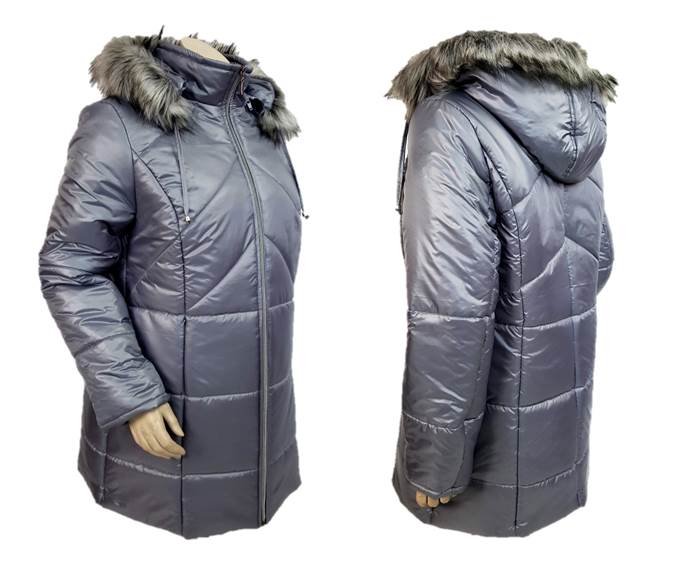 PŁASZCZYK ZIMOWY OCIEPLANY KURTKA ZIMOWA 4XL 56 58 Kolor wielokolorowy