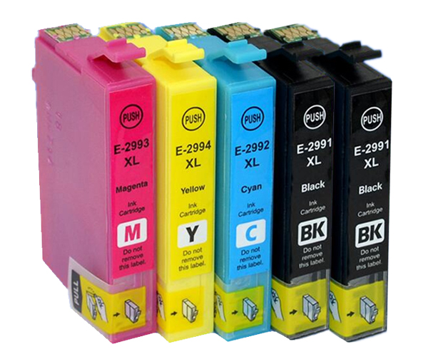 

5x Tusze Do Drukarki Epson XP245 XP247 XP342 T2991