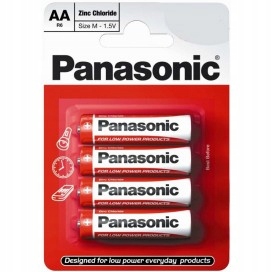 

4 x bateria Panasonic R6 Aa