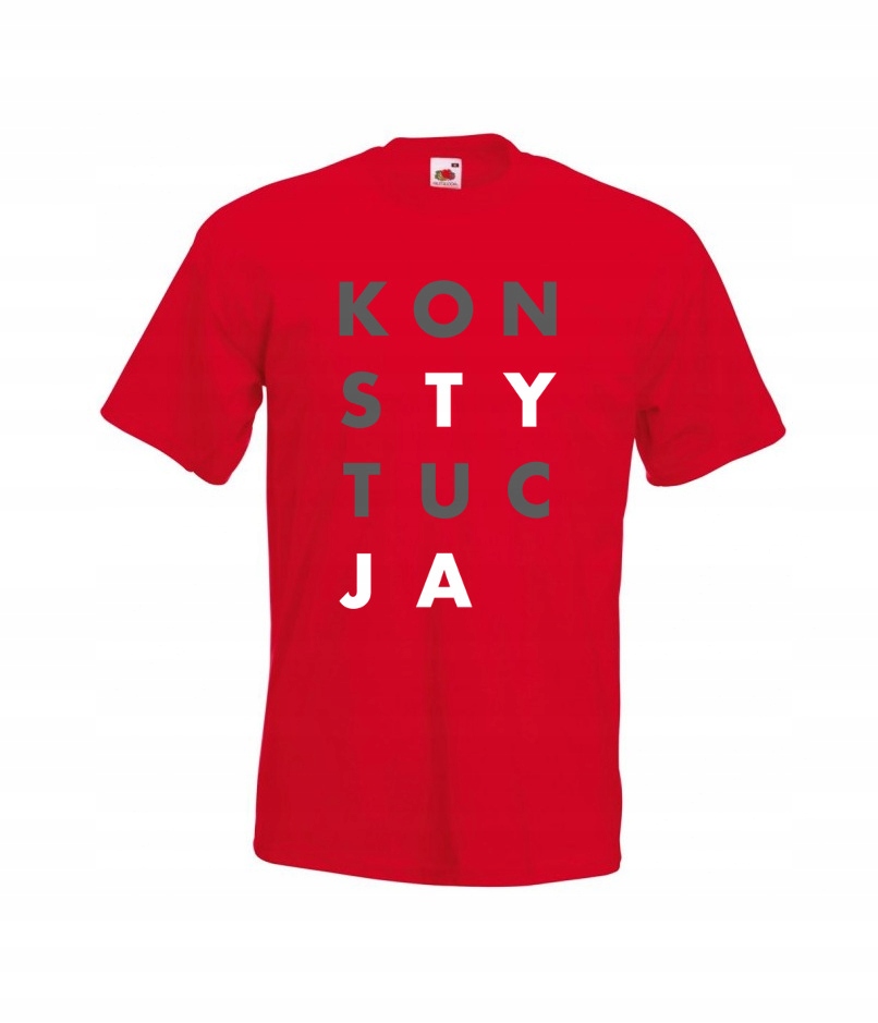 

Konstytucja T-shirt koszulka Różne Kolory XXXL