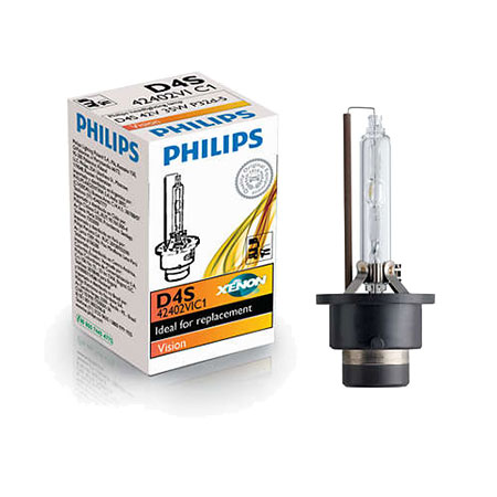 Philips D4S Vision Xenon Žiarovka 4100K 35W 42V