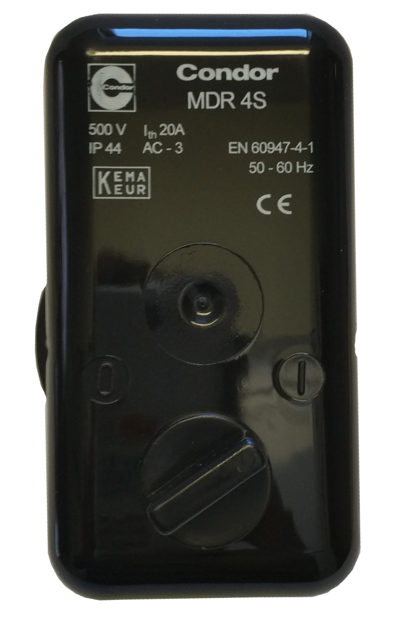 Presostat – tlakový spínač – Condor MDR4 20A 400V