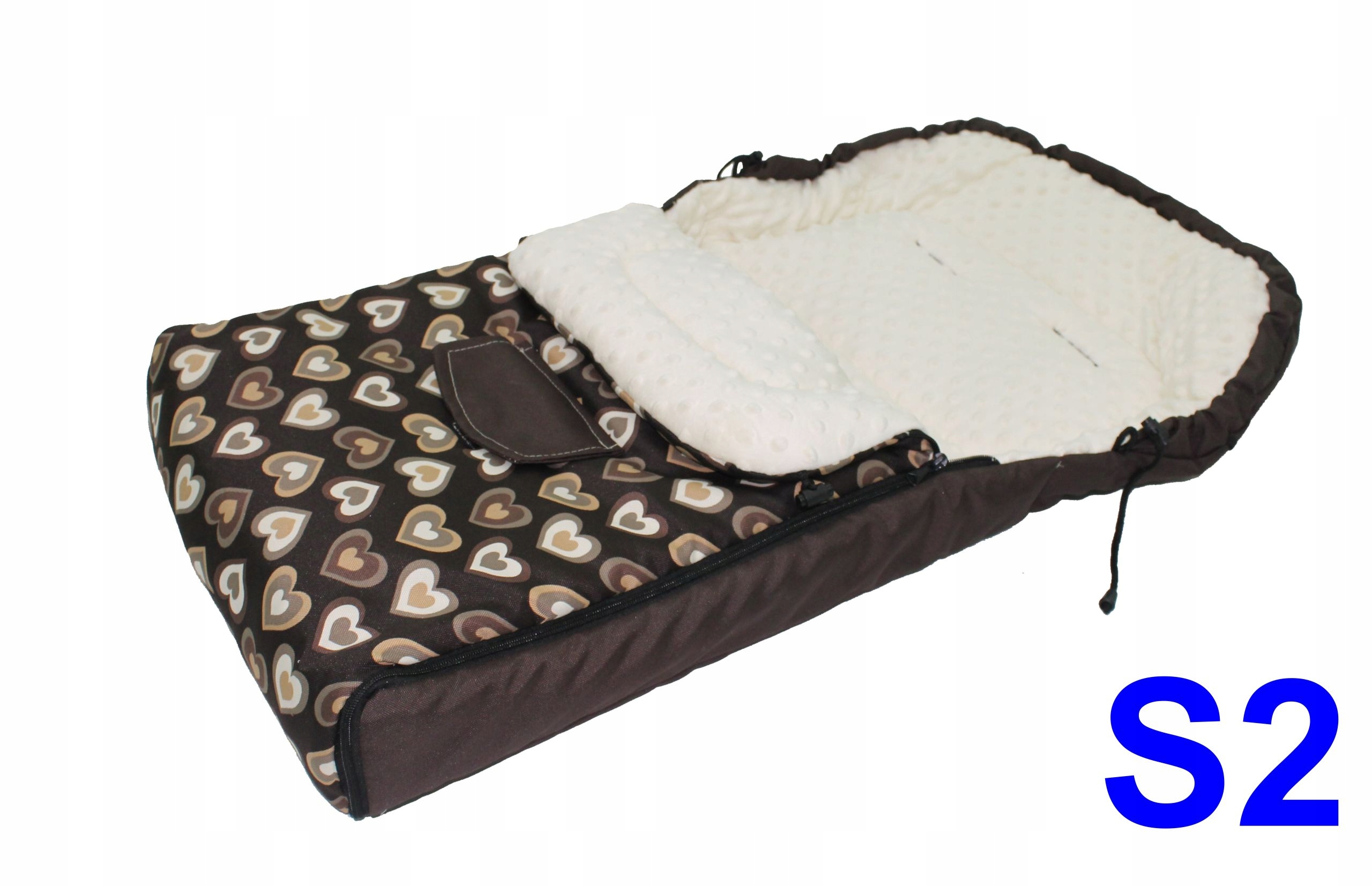 NOWOŚĆ! KAREX ŚPIWÓR ŚPIWOREK DO WÓZKA MINKY 90 CM Kolor wielokolorowy