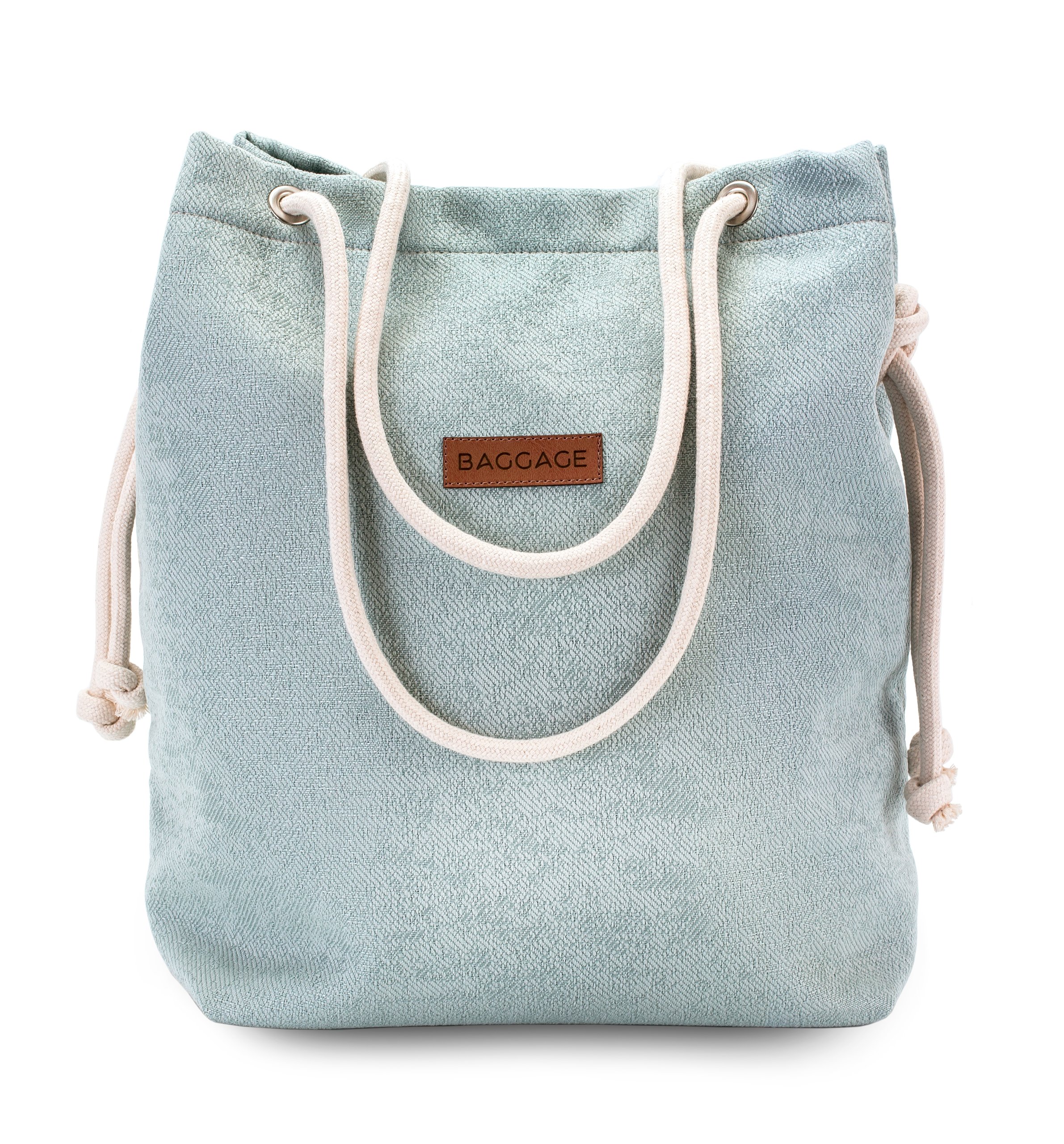 

Torebka Worek Miętowa Shopper Torba Baggage mięta