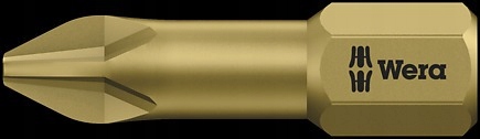 

Grot bit krzyżowy Ph 3x25 mm Wera 851/1 Th