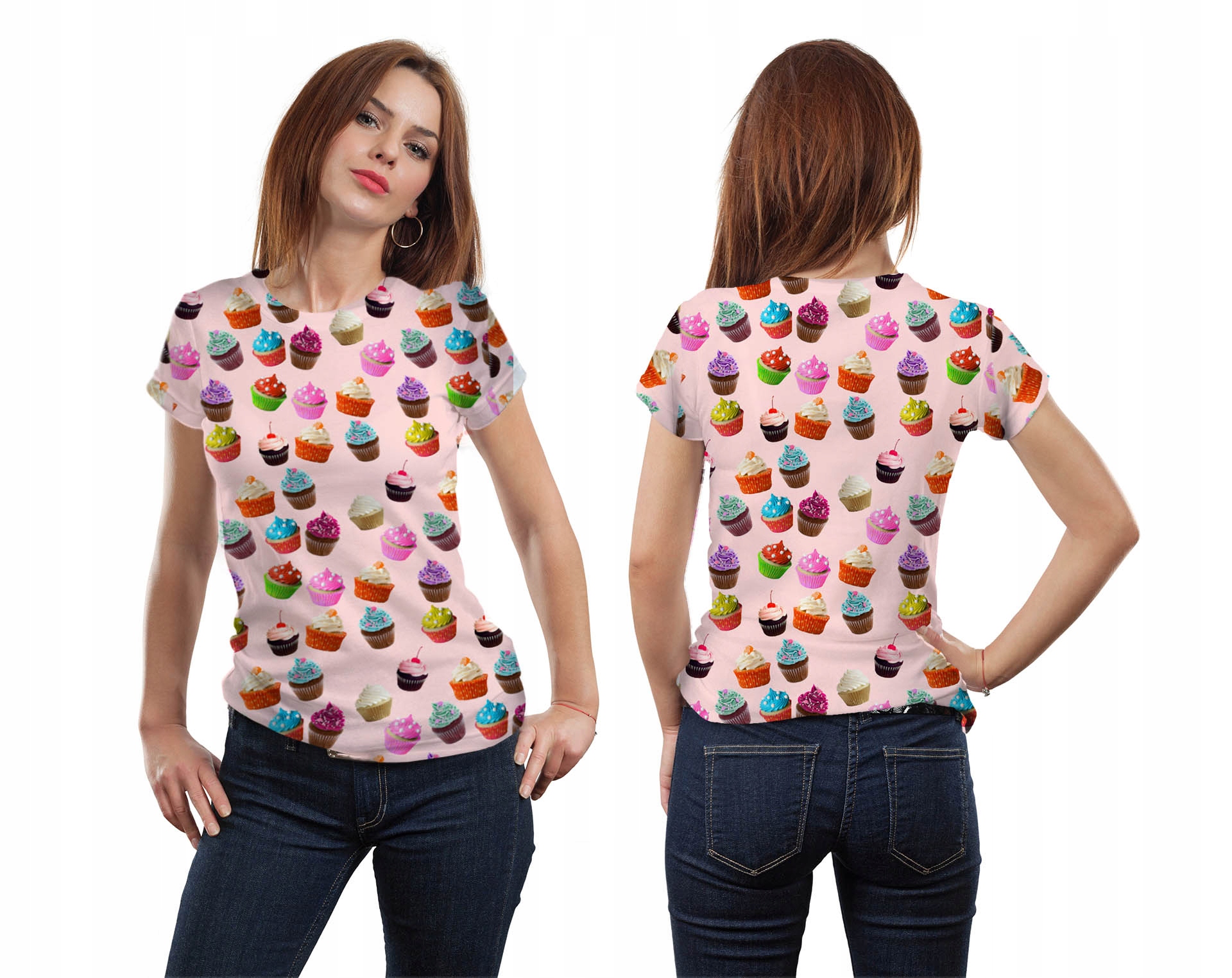

Koszulka Narduk 3D T-shirt Babeczki S Młodzieżowa