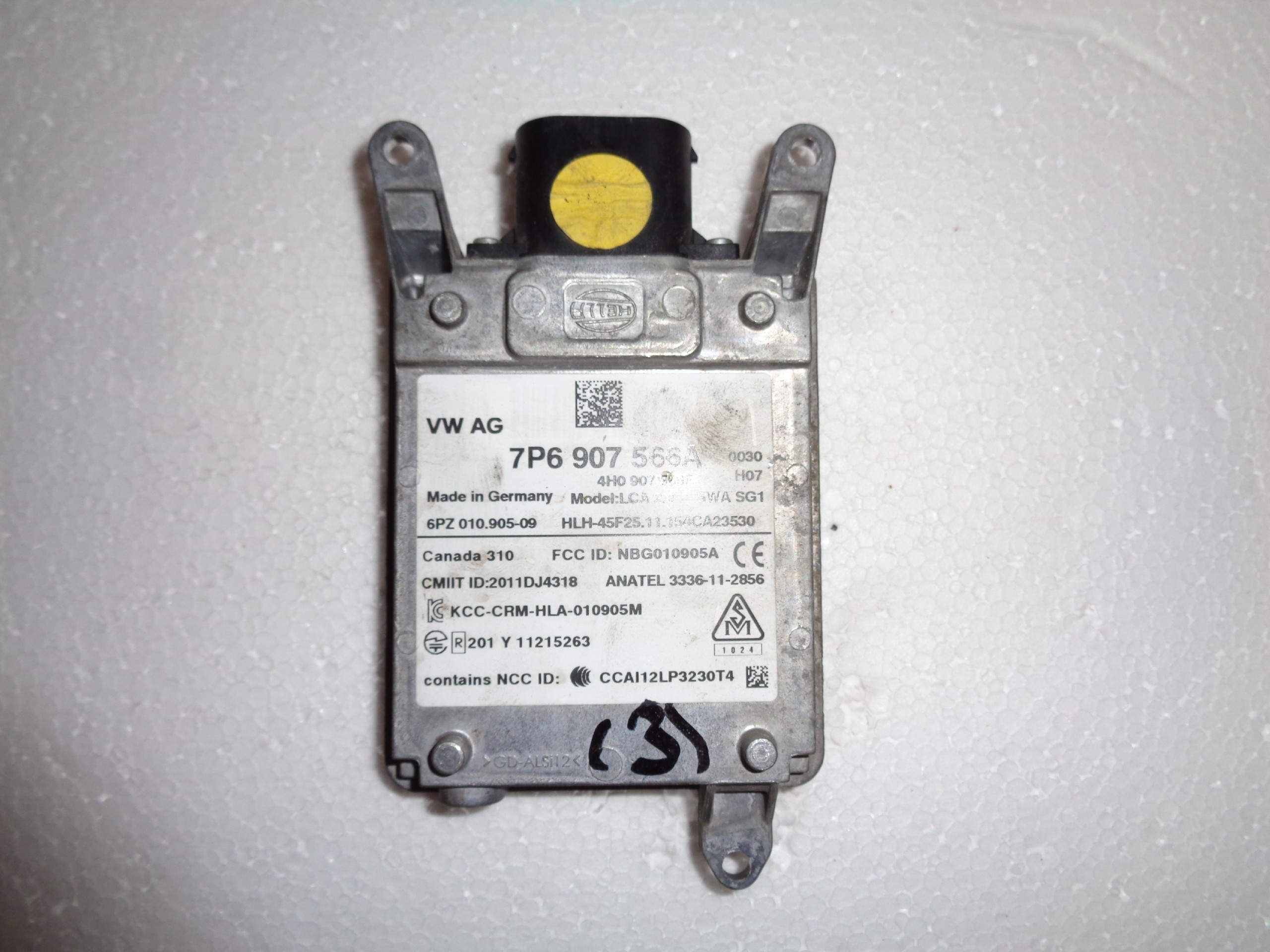 VW TOUAREG 7P ASYSTENT PASA RUCHU 7P6907566A