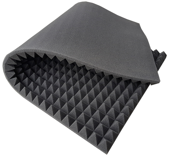 AKUSTYCZNE PANELE MATY PIANKA PIRAMIDKI 100x50x3,5 Długość 100 cm