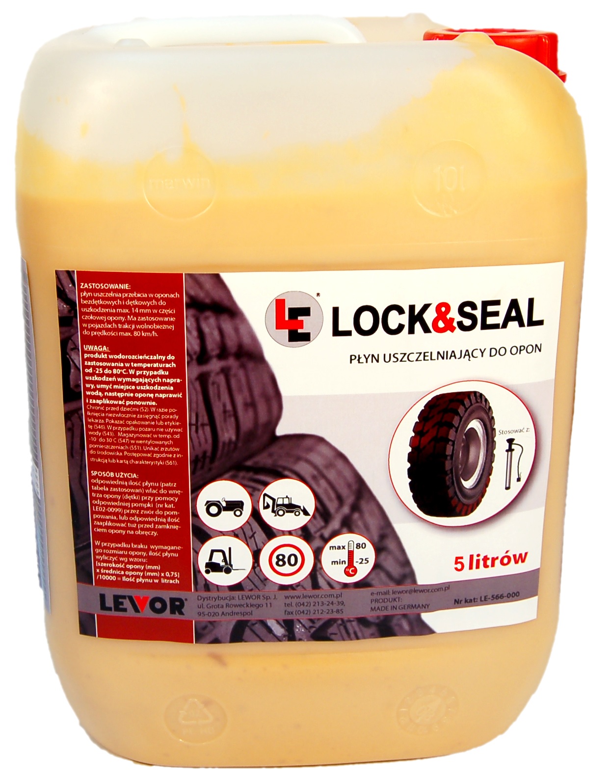 

Płyn Uszczelniający Do Opon Lock&seal – 5L