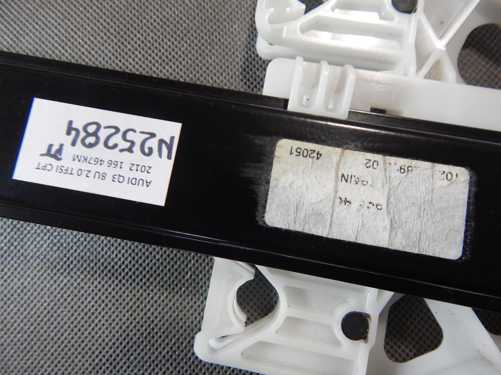 AUDI Q3 8U Mécanisme Vitres Droite Arrière 8U0839462