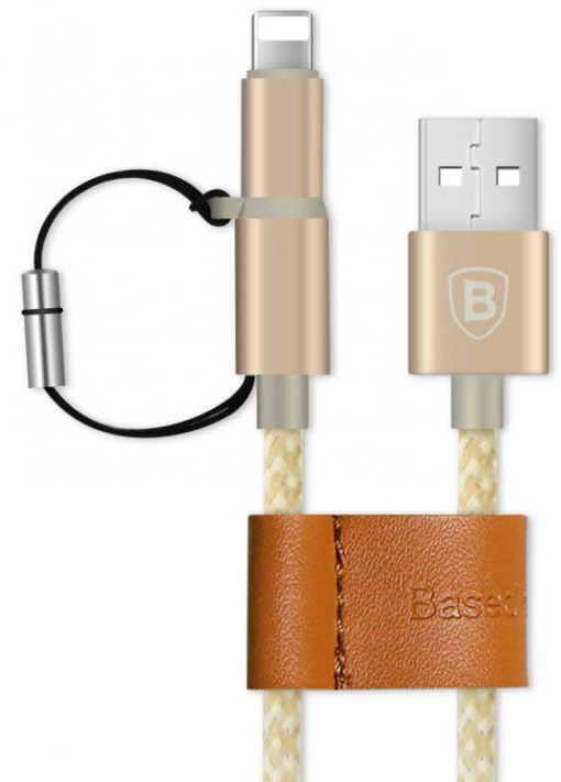 

Kabel Baseus Mfi Antila 2w1 micro Usb Lightning 1m