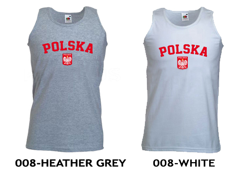 KOSZULKA ATHLETIC - POLSKA FRUIT OF THE LOOM XL Materiał dominujący bawełna