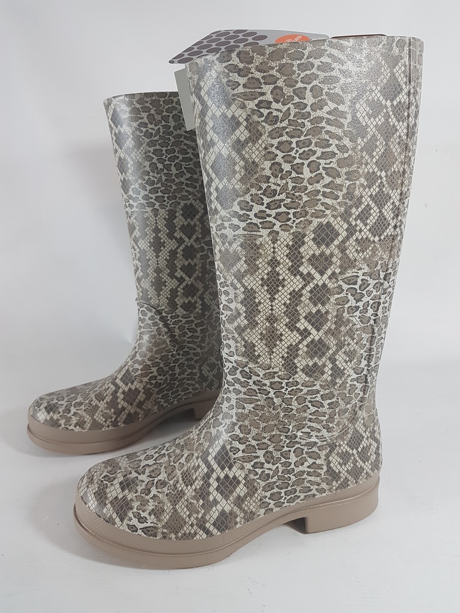 Boty Crocs Wellie Leopard dámské 34/35