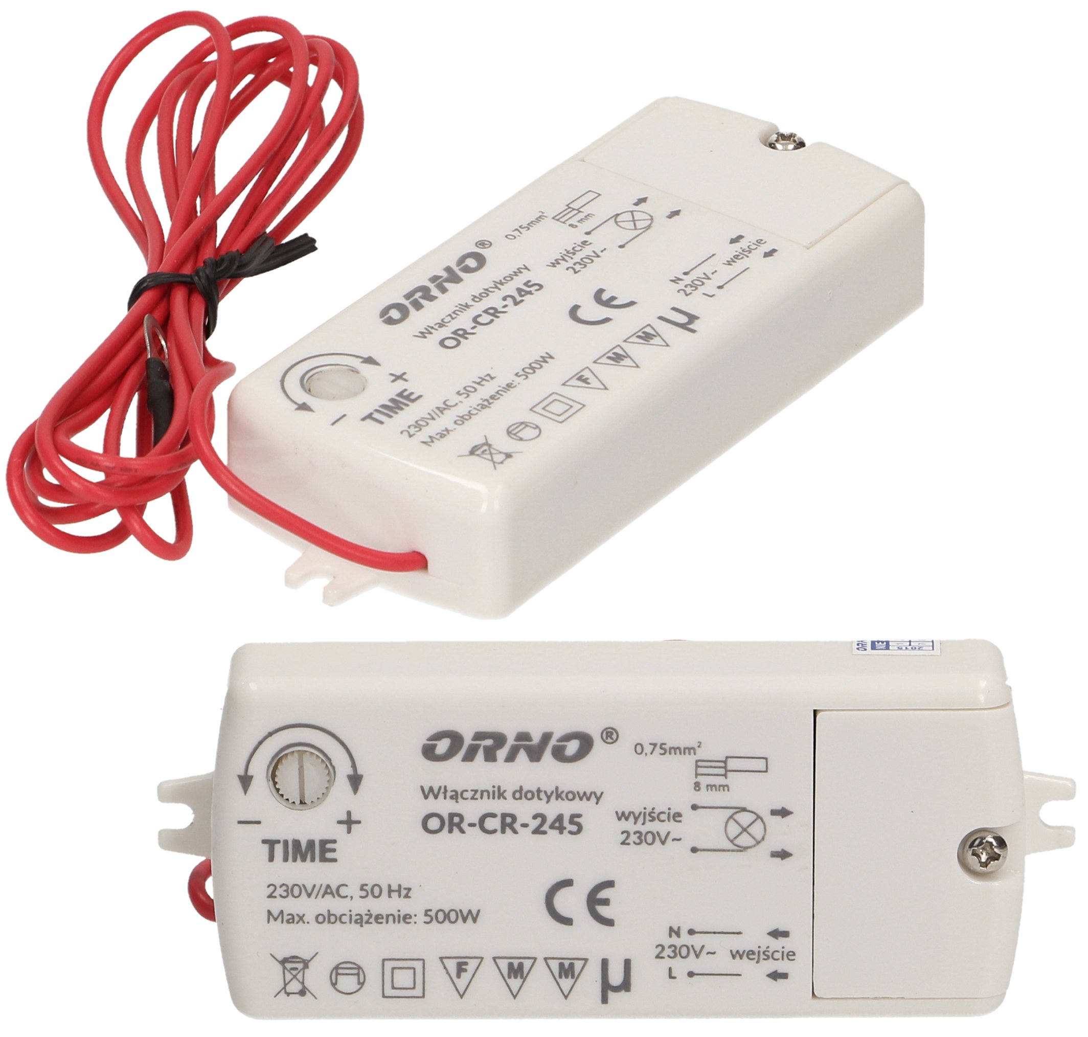 

Wyłącznik Włącznik Dotykowy Led Indukcja OR-CR-245