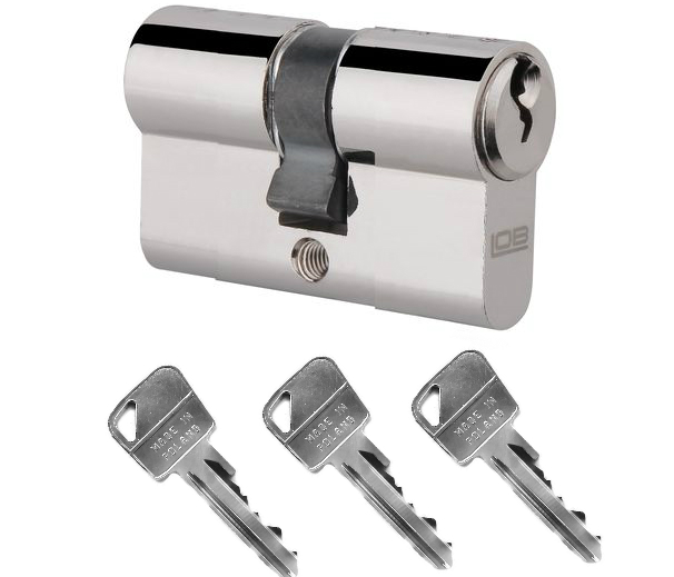 

Wkładka Lob Ares 30/30 system jednego klucza nik