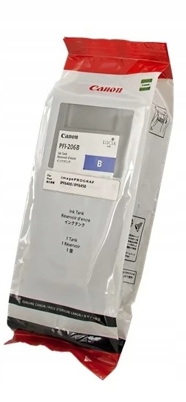 Atrament Tusz Canon PFI-206B iPF6400 iPF6450 Originál