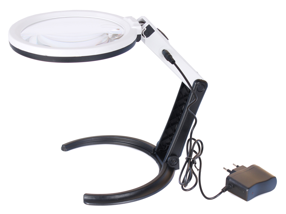 Levenhuk Zeno Desk D13 Magnifier Складная светодиодная лупа