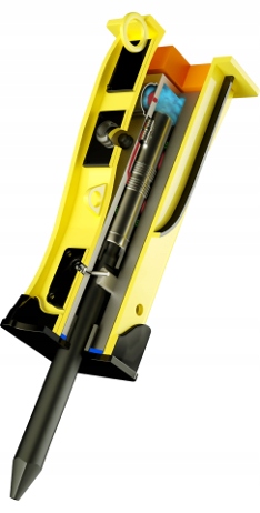 Mlot DHB 80S 780kg na koparki od 10 16 ton 2 groty Machine type Excavator Other