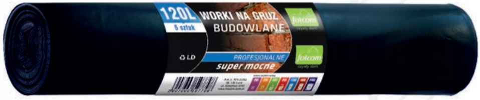 

Worki Na Gruz - Budowlane Super Mocne 120 L/5 Szt.