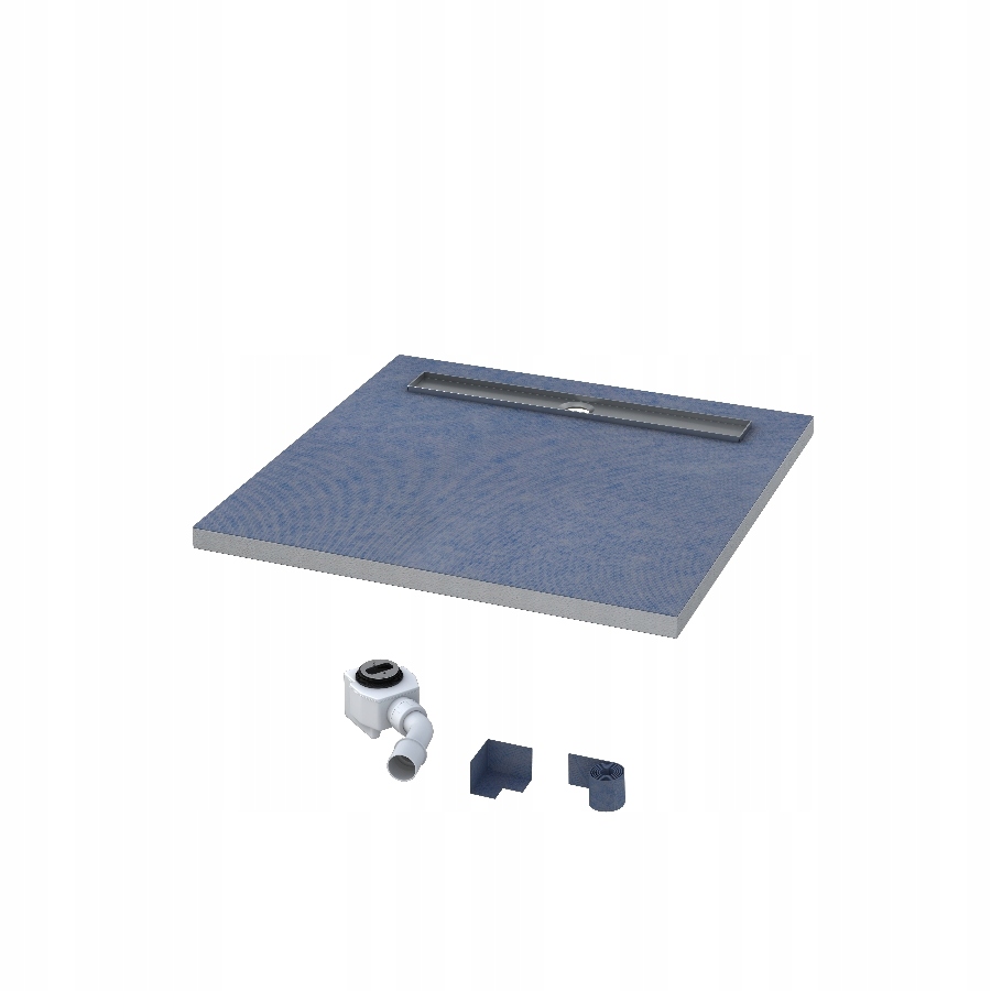 

Schedpol Odpływ liniowy Stabilsound 80x80 Steel
