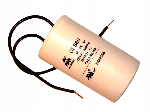 

25uF Kondensator Rozruchowy do silnika 450V CBB60