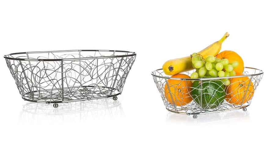 Сервировочная подставка КОРЗИНА корзина для ФРУКТОВ связывает продолговатый