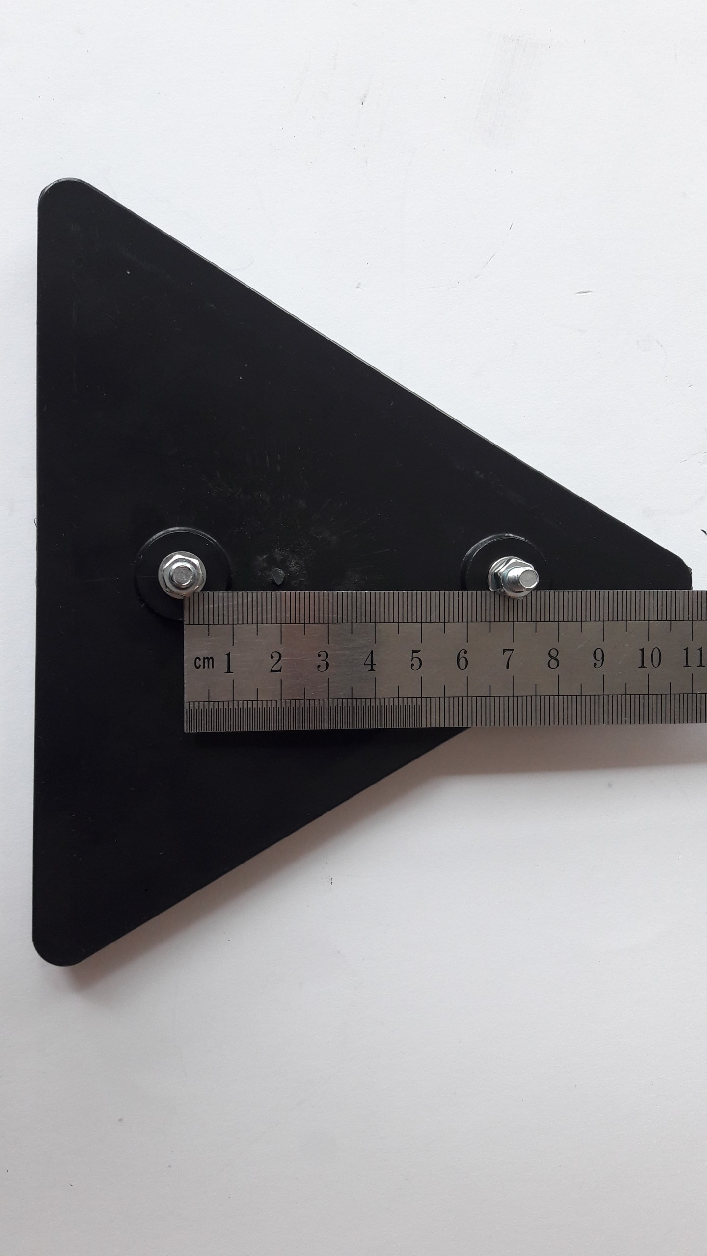 TRÓJKĄT ODBLASK TRÓJKĄTNY PRZYCZEPA TYŁ ZE ŚRUBAMI Marka Wital