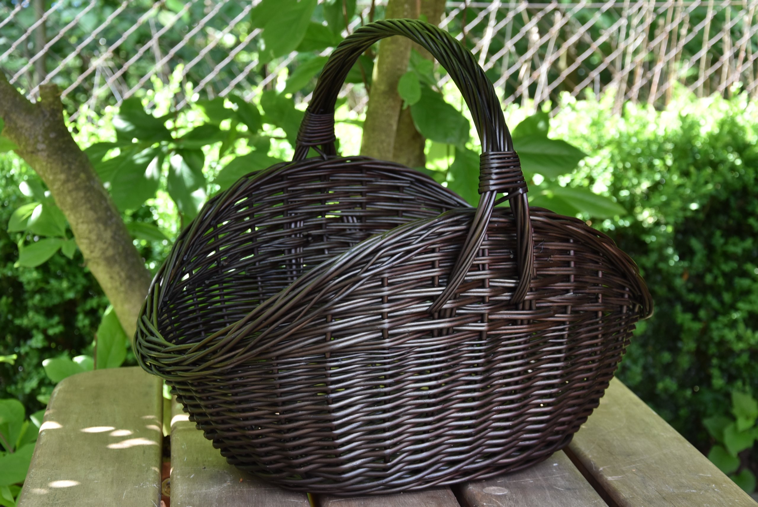 Nákupní košík Wiklina košík na houby Dárek