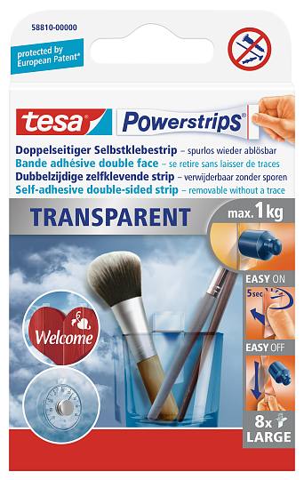 

Tesa Powerstrips Plastry dekoracyjne duże 1kg 8szt