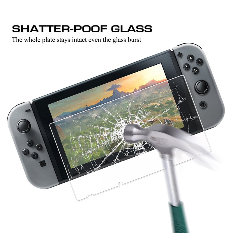 SZKŁO HARTOWANE NINTENDO SWITCH V2 TEMPERED GLASS Typ szkło ochronne