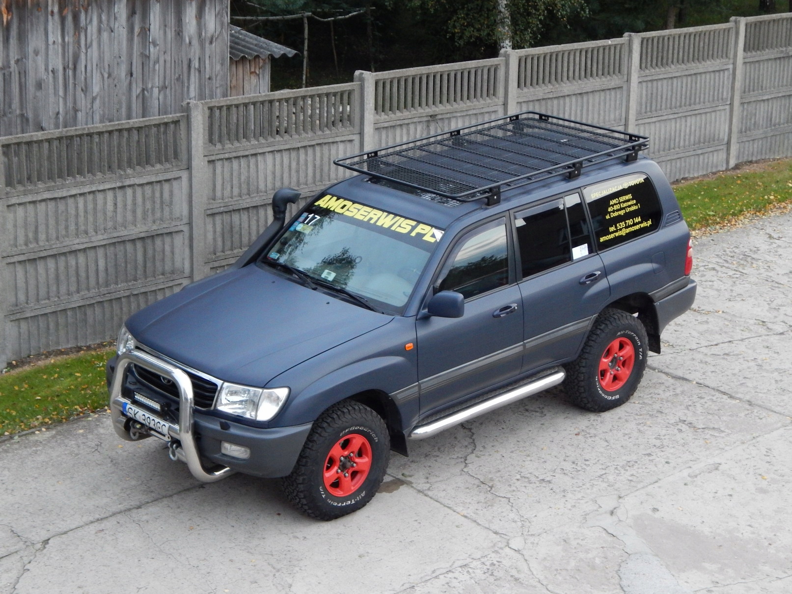 Toyota Land Cruiser 100 багажник