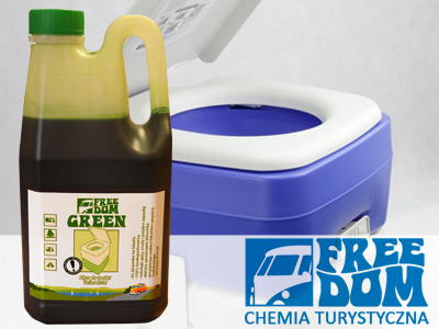 ZESTAW PŁYNÓW DO TOALET TURYSTYCZNYCH 2L GREEN+RED Kod producenta 5906395911011 + 5906395911073