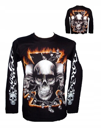 

Koszulka long długi rękaw Czacha Rock Eagle 4219 L