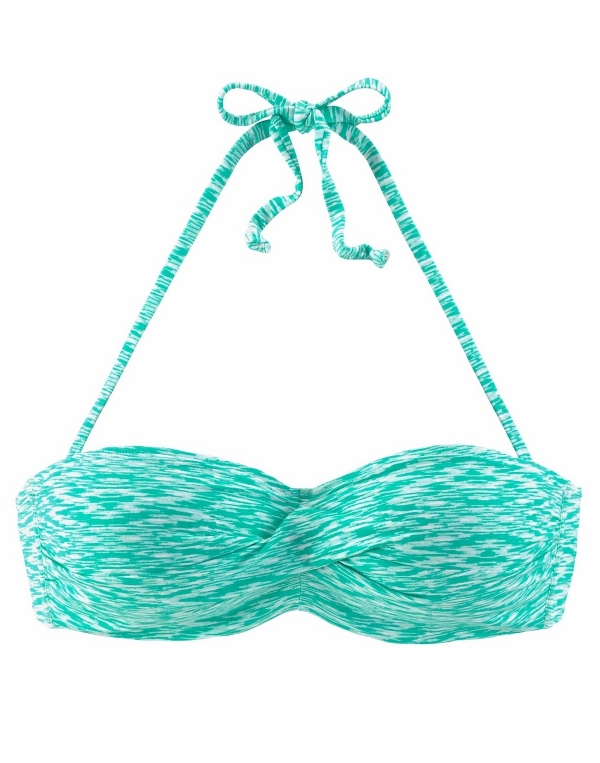 

Venice Beach zielone bikini opaska 34A Góra