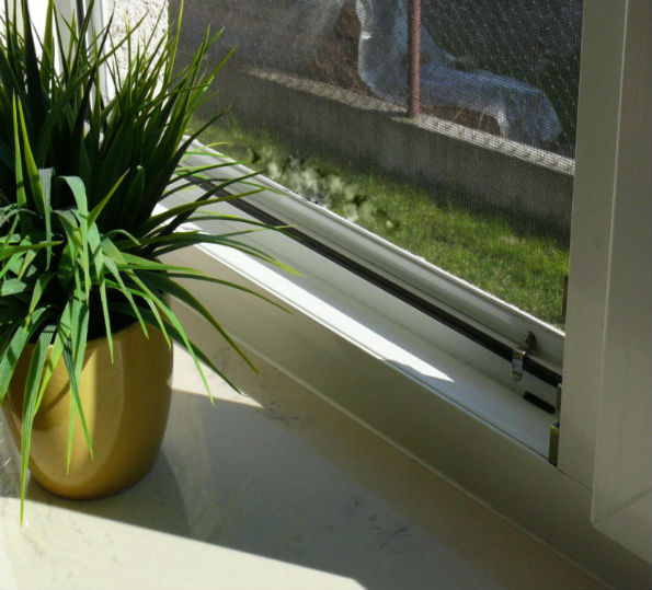 MOSKITIERA OKIENNA NA WYMIAR MOSKITIERY RAMKOWE SIATKA NA OKNA SOLIDNA Kolor biały