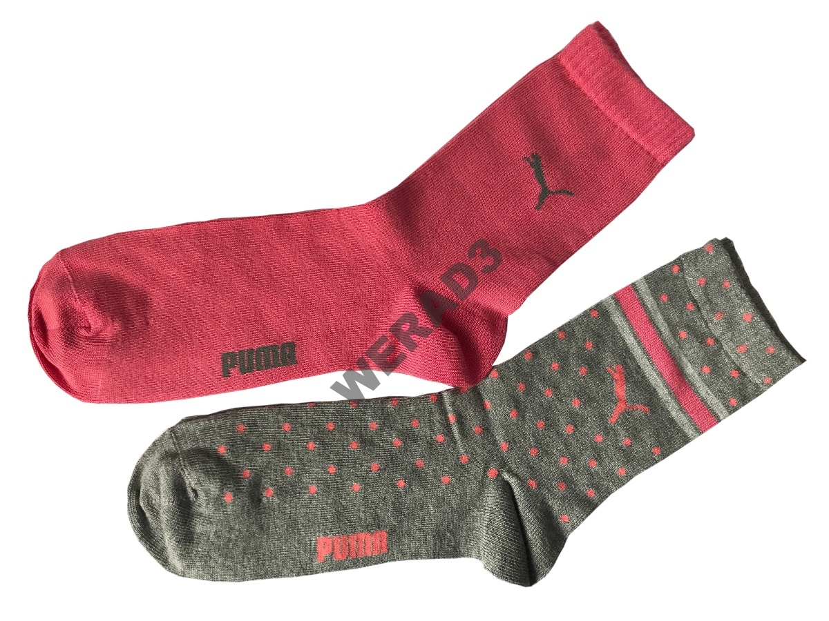 PUMA SKARPETKI DAMSKIE ROZM.35-38 NOWE 2-PACK Płeć dziewczynki
